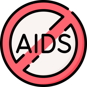 gambar ilustrasi tulisan AIDS